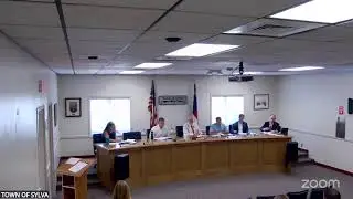 TOWN OF SYLVA--Board of Commissioners Meeting--7/24/2025