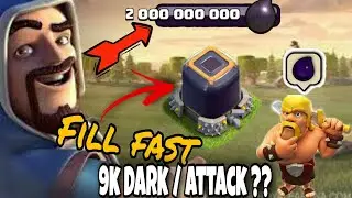 Best th11 Dark elixir farming strategy (Hindi) - No need of heroes || ThunderHead Gaming ||