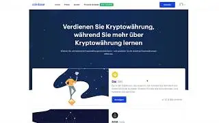 Kryptow&auml;hrungen DAI, EOS und XLM verdienen mit coinbase earn