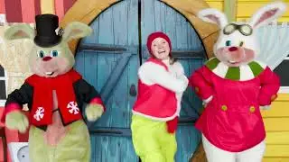 Kaninernas Julfirande – dansa Karusellen med Julius och Kanne!
