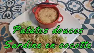 🍠🐟🔥Plat sain, économique et riche en saveurs. Patates douces et sardines.