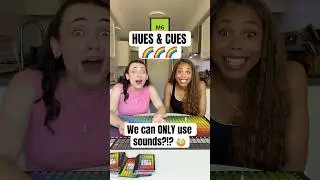 Was this CHEATING?!?! 😭 #besties #bestiesforever #huesandcues #guessthecolor #colorblind