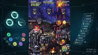Sol Cresta PC (Steam) Arcade Mode Game Full Run (07-04-2022)