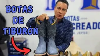 LAS NUEVAS BOTAS DE PIEL DE TIBUR&Oacute;N EN EL MALCREADO