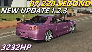 NISSAN SKYLINE GTR R34 DRAG TUNE CAR PARKING MULTIPLAYER 2 NEW UPDATE 1.2.3 VERSION