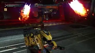 The Surge LU-74 Firebug Boss Battle