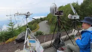 5,7GHz 富士山富士宮5合目運用  2025/10/3  JA0RUZ