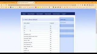 Class Timetable Generator in PHP