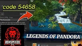 Bgmi wow Parkour map code 54658 | LEGENDS OF PANDORA |#bgmi #pubg #pubgmobile  #bgmilive