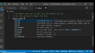 Module export import in js.