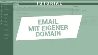 Email Adresse mit eigener Domain erstellen