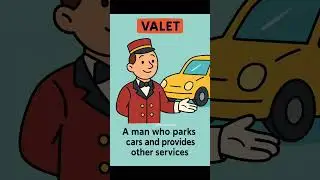 🔥 Learn new words 🔥#shorts #english #vocabulary #planetenglish #valet #ai #explore