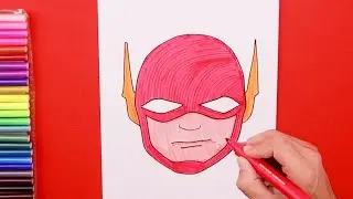 How to draw The Flash mask