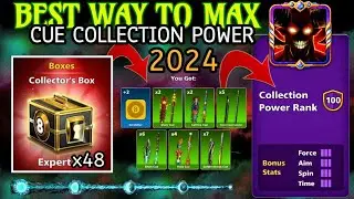 Unboxing 48 Expert Boxes - Cue Collection Rank 98 to 100 - How to Increase Cue Collection Power 2024