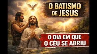 O Batismo de Jesus Revelou Algo Que Mudou Tudo! #batismo #Jesus