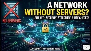 📡🔐 A network without servers&hellip; but with security, structure, and life checks?