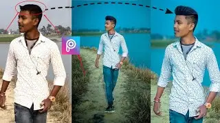 Lightroom+PicsArt Photo Editing Background Color Chenge And Face Smooth Best Photo editing