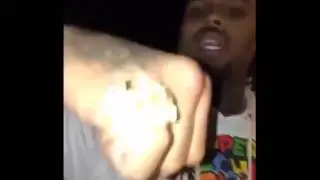 NEW !! Chris Brown flexing on Soulja Boy WITH OVER A $1,000,000 IN JEWELRY !!