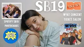 SB19 SPOTIFY PHOTOCARDS + WYAT TICKET SALE EXPERIENCE! 💙 (FORDA PANIC ANG FERSON!)