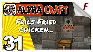 🅰 ALPHA CRAFT | Эпизод 31 | Видео про выживание в Minecraft | Автоматическая куриная варка