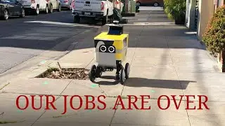 Postmates Robot Spotted