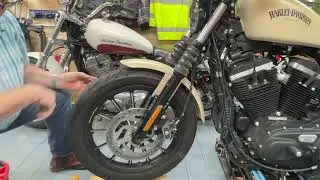 Sprotster iron Upper Fork Tube cover install