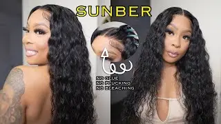 🔥New Summer Vacation Wig! Fluffy Wave Glueless Install Beginner Friendly Wig Ft. Sunber hair