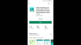 Kids Dashboard (Parental control KIDS MODE APP)