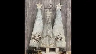 Decoración de abetos navideños