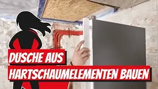 Dusche aus Hartschaumelementen bauen | Bauhelden