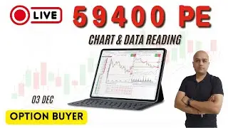 Live Intraday Trading  | Banknifty 59400PE | Options & Stocks Analysis 03 Dec