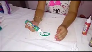FAZENDO ARTE COM COLA COLORIDA 1