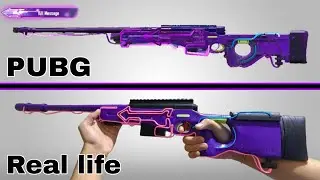 Mauve Avenger AWM in real life | PUBG Mobile | Battlegrounds mobile India !