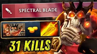 Insane 13Mins Radiance Wraith King 31Kills One Shot Damage Carry Dota 2