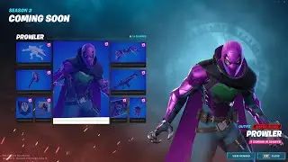 Fortnite Chapter 3 Season 2 All Prowler Rewards Showcase