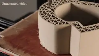Printing Lots of Infill With a 1mm Nozzle and 0.5mm Layer Heights Using Clay (Unnarrated)