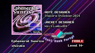 Ephemeral Sunrise by shizuka (Finale 14+, SS sightread) - vivid/stasis 5.4.0.4