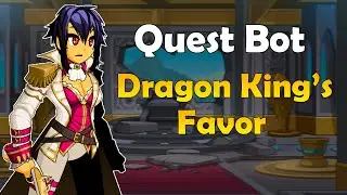 AQW - DRAGON KING'S FAVOR Quest Bot | Pirate Day 2021 | Grimlite v1.1