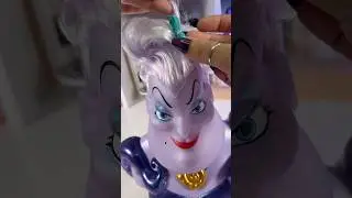 Disney Villains Fierce &lsquo;N Fun Ursula Styling Head #disney #asmr #ursula