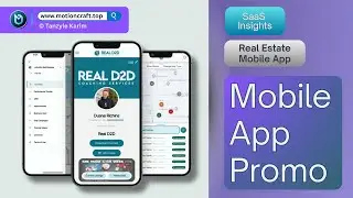 Real Estate Mobile App Promo | SaaS Explainer Ad | Professional App Marketing Video