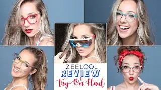 Affordable Prescription Glasses 2020! Zeelool Try-On Haul & Review!