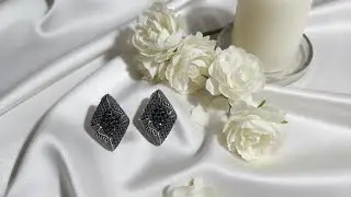 ✨🖤Diy broke Oxidized earring into 2 new earrings pairs 😍 | creativity | Art | design..