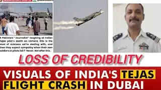 Tajes Crash at Dubai Air Show, USD 3 Billion Project lost in Flams