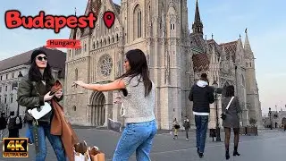 Panoramic Views of Fisherman's Bastion in Heart of Europe | walking tour