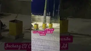 Incharz EV Charging System in RANA JI HAVELI #viral #shorts #trending #evindia #evehicle #food #tea