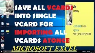Save all vcards into a single vcards for importing all ones at a time - Part 2