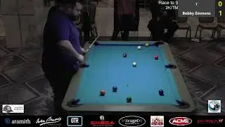 Bobby Emmons vs T - 10 Ball - Race to 9