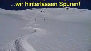 Skitouren im Rojental - Karlan