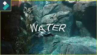Awesome WATER TEXT EFFECT in FILMORA 12