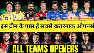 IPL 2020 - देखिये सभी TEAMS के OPENERS | IPL 2020 ALL TEAM OPENERS FOR IPL 2020 | IPL 2020 ALL TEAMS